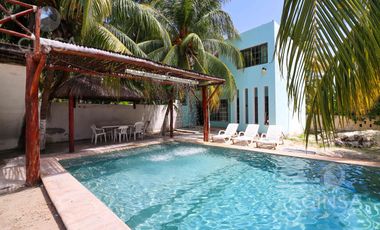 COMPLEJO EN VENTA UBICADO EN LA COSTA YUCATECA EN SAN CRISANTO, A UNOS PASOS DE LA PLAYA