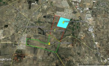 TERRENO USO INDUSTRIAL PASEO BICENTENARIO, ZUMPANGO SUP. 213 HECTÁREAS ( Escriturado )