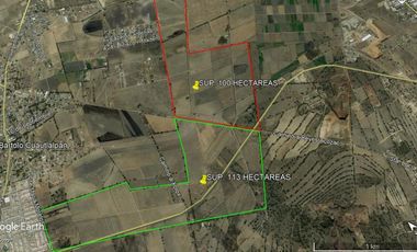 TERRENO USO INDUSTRIAL PASEO BICENTENARIO, ZUMPANGO SUP. 213 HECTÁREAS ( Escriturado )