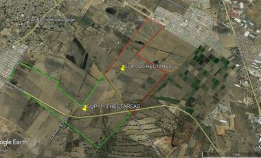 TERRENO USO INDUSTRIAL PASEO BICENTENARIO, ZUMPANGO SUP. 213 HECTÁREAS ( Escriturado )