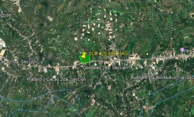 Terreno en Rancho o rancheria Acachapan y Colmena