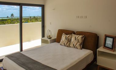 Departamento en venta frente al mar en Telchac Puerto