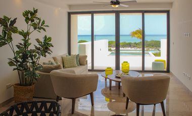 Departamento en venta frente al mar en Telchac Puerto