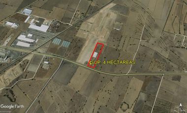 TERRENO CARR. OTUMBA- TIZAYUCA, TEMASCALAPA EDO MEX SUP. 4 HECTAREAS