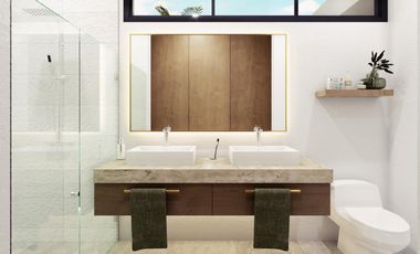 Casa en venta de una planta en Cholul