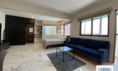 Edificio habitacional en el corazón de la Condesa .