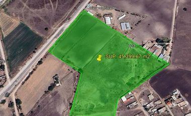TERRENO EN VENTA  SAN BARTOLO, EDO.MEX.  SUP.  45,399 m2