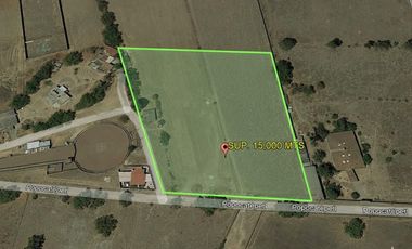 Terreno en Tizayuca, Hidalgo. Sup. 15,000 m2