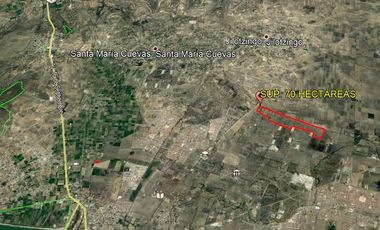 Terreno en  Zumpango, Edo. de Méx. Sup. 70 Hectáreas.