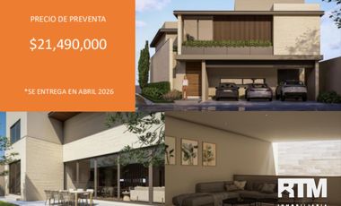 CASA EN PREVENTA EN LA PALOMA; CLUB DE GOLF, LA LOMA