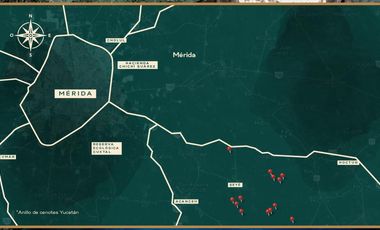 Terreno de inversión con extensa superficie de 70,000m2 en Seyé Capital, Yucatán