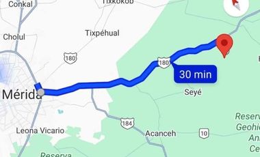 Terreno de inversión con extensa superficie de 70,000m2 en Seyé Capital, Yucatán