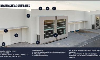 Nave Industrial en Venta ya rentada para Inversionista Carretera Querétaro- CDMX KM 191