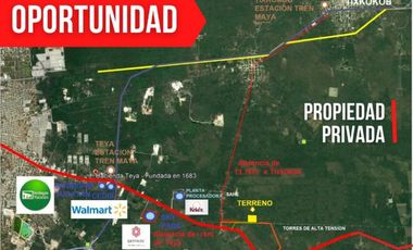 Venta Terreno Industrial 12 Hectáreas en la Mejor Ubicación, Sahé Industrial, Yucatán
