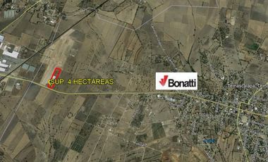 Terreno en  Huitzila, Tizayuca, Hidalgo. Sup. 40,034 m2