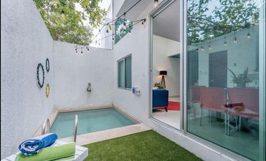 Villa amueblada en venta en Chicxulub Puerto