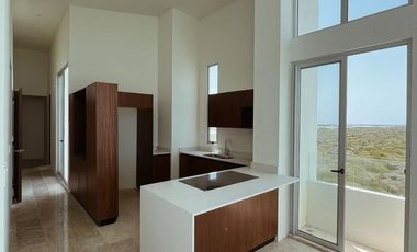 Departamento en venta frente al mar en Telchac Puerto