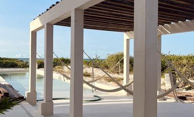 Departamento en venta frente al mar en Telchac Puerto