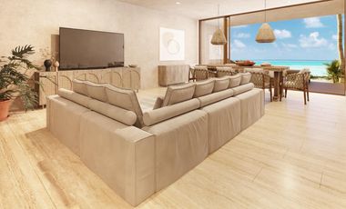 Villa en venta de 4 recámaras frente al mar en Telchac Puerto