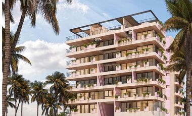 ROSA PALMAR RESORT LIVING || EXCELENTES DEPARTAMENTOS EN VENTA EN EDIFICIO DE 7 NIVELES, UBICADO EN SISAL PUERTO, YUC.