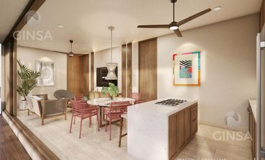 ROSA PALMAR RESORT LIVING || EXCELENTES DEPARTAMENTOS EN VENTA EN EDIFICIO DE 7 NIVELES, UBICADO EN SISAL PUERTO, YUC.