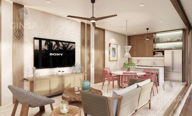 ROSA PALMAR RESORT LIVING || EXCELENTES DEPARTAMENTOS EN VENTA EN EDIFICIO DE 7 NIVELES, UBICADO EN SISAL PUERTO, YUC.