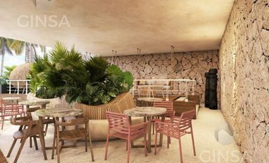 ROSA PALMAR RESORT LIVING || EXCELENTES DEPARTAMENTOS EN VENTA EN EDIFICIO DE 7 NIVELES, UBICADO EN SISAL PUERTO, YUC.