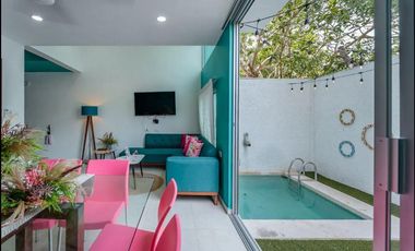 Villa amueblada en venta en Chicxulub Puerto