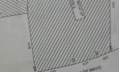 Terreno en venta  Calle 5 de mayo, La Fuente,  Peña de Bernal, Qro. sup.  507.41 m2