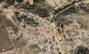 Terreno en venta  Calle 5 de mayo, La Fuente,  Peña de Bernal, Qro. sup.  507.41 m2