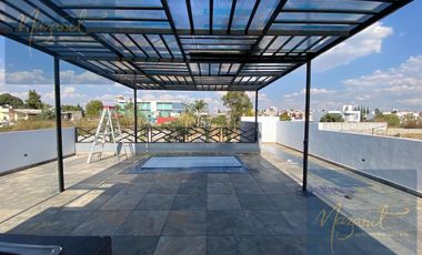 Casa en preventa con tres habitaciones y terraza en  Tlaxcala