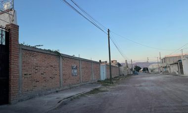 TERRENO PACHUCA HIDALGO  SUP. 2,520 MTS