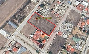 TERRENO PACHUCA HIDALGO  SUP. 2,520 MTS
