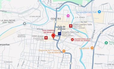 PROPIEDAD COMERCIAL TULA HIDALGO SUP. 601 MTS