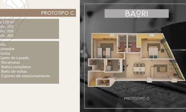 Departamento en venta en zona La Noria