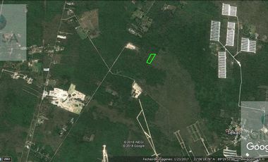 GRAN TERRENO CON EXCELENTE UBICACIÓN UBICADO EN CONKAL, YUC. A 17 KM DE MERIDA