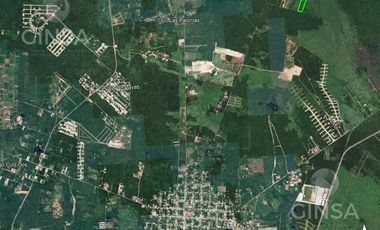 GRAN TERRENO CON EXCELENTE UBICACIÓN UBICADO EN CONKAL, YUC. A 17 KM DE MERIDA
