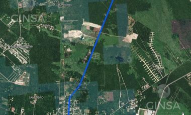 GRAN TERRENO CON EXCELENTE UBICACIÓN UBICADO EN CONKAL, YUC. A 17 KM DE MERIDA