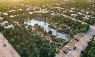 Terreno en venta frente en Lausana Residencial, Cancún