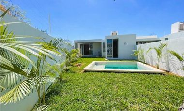 Hermosa Residencia de Una Planta en Zona Norte de Mérida