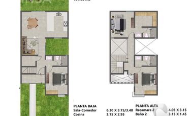 LAS PALMAS MOD. 134 || EXCELENTES RESIDENCIAS EN VENTA DE 2 PLANTAS AL ORIENTE DE MERIDA EN PRIVADA