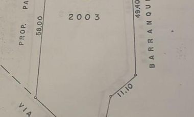 Terreno en venta a pie de carretara en Tlayacapan