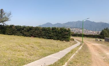 Ultimos terrenos en venta dentro de fraccionamiento en Zacatlán, Puebla.