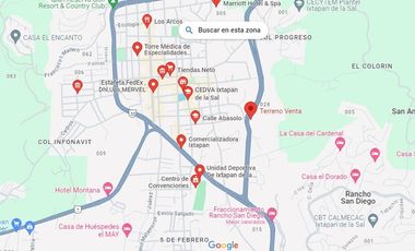 MAGNÍFICO TERRENO EN IXTAPAN DE LA SAL. SUP. 20,061 m2