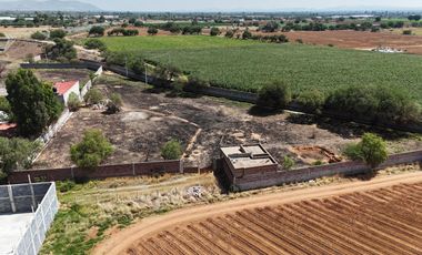 VENTA TERRENO SOBRE CARRETERA RINCÓN DE ROMOS AL NORTE DE LA CIUDAD BI