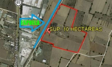 TERRENO EL LOS REYES ACOZAC TECAMAC SUP 10 HECTAREAS