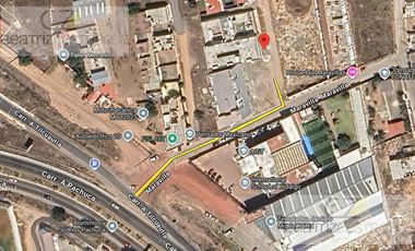 TERRENO EN VENTA 1000M2 , CALLE MARAVILLAS,  LA LOMA, PACHUCA, HGO.