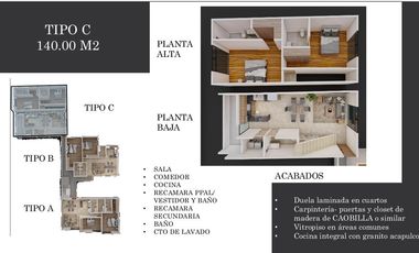 Departamento R58 en  venta Tequis