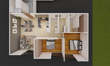 Departamento R58 en  venta Tequis