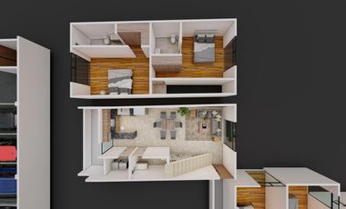 Departamento R58 en  venta Tequis